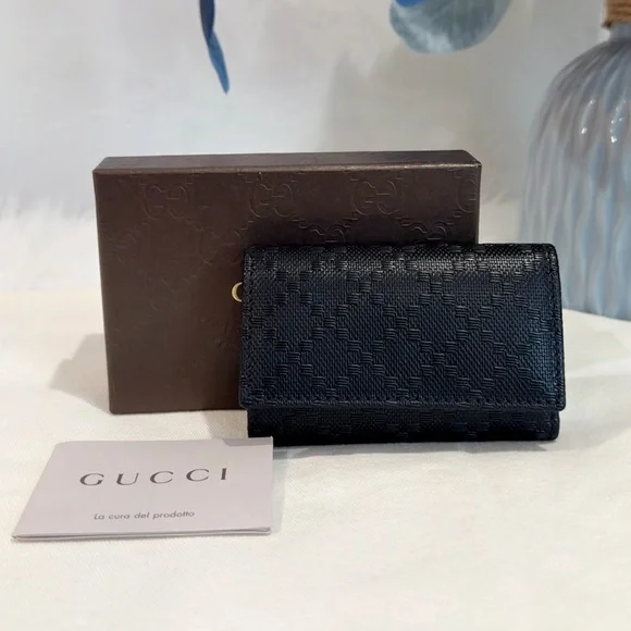 Gucci Diamanté 6 Ring Keycase - Picture 1 of 16